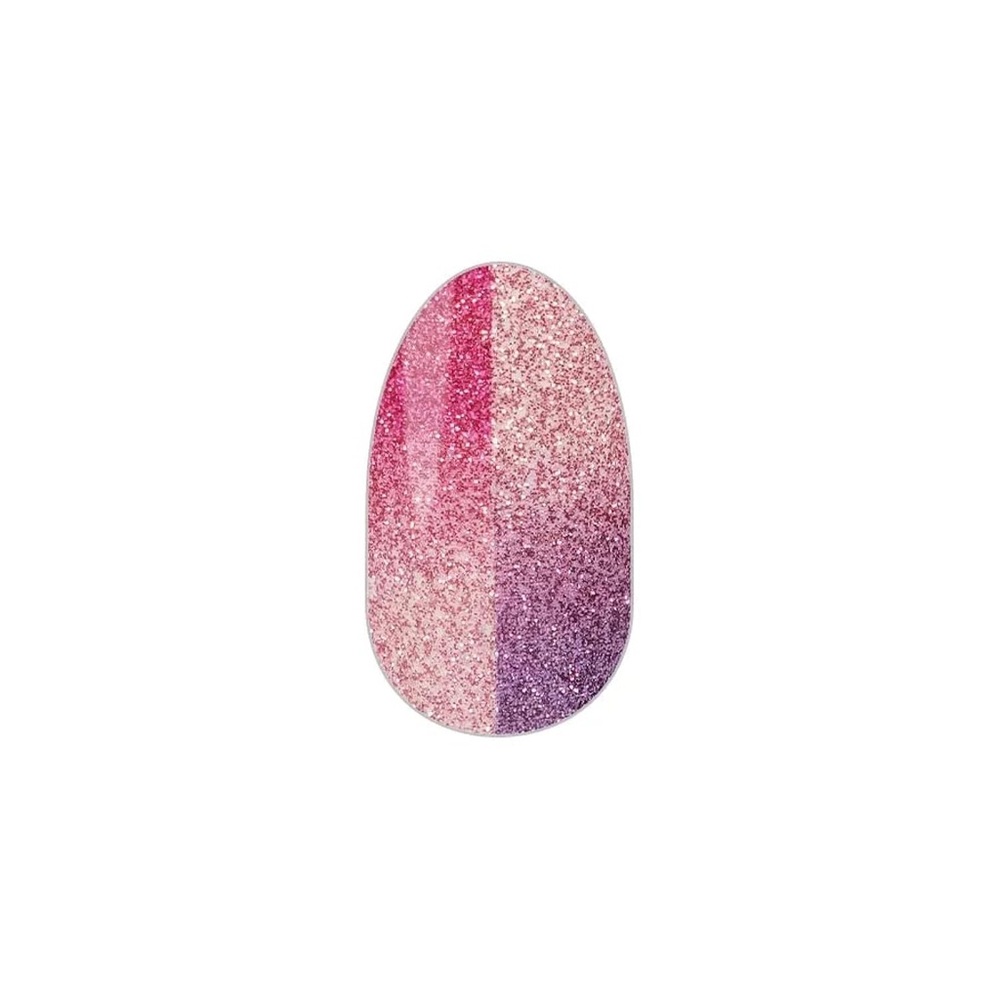 Color Street PARALLEL UNIVERSE Pinks Purple Gradient Glitter Nail Strips Set